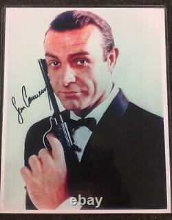 RARE! Sean Connery 007 James Bond 8x10 Signed Autographed Color Photo & 2003 COA