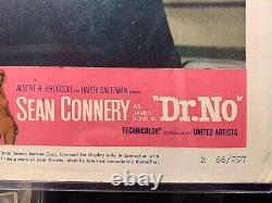 Rare Sean Connery As James Bond 007 Goldfinger Dr. No Original Lobby Card 1966