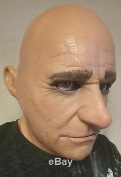 Realistic Male Man Latex Mask Sean Connery James Bond Disguise Costume Halloween