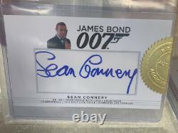 Rittenhouse James Bond 007 Limited Edition Sean Connery Auto Autograph Ssp