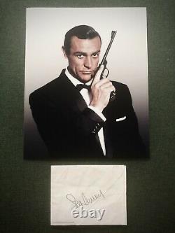 SEAN CONNERY 007! JAMES BOND SIGNED AUTOGRAPH! NASSAU AIRPORT, APRIL 19th 1999