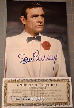 SEAN CONNERY 007 JAMES BOND SIGNED / AUTOGRAPHED 8x10 PHOTO COA