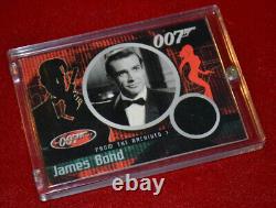 SEAN CONNERY 007 James Bond Signed RARE AUTOGRAPH, COA, UACC, Frame, DVD, STATUE