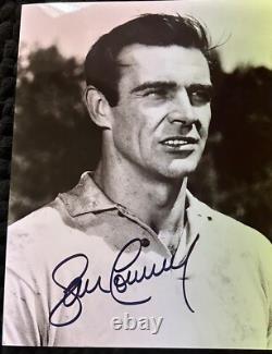 SEAN CONNERY Autographed Photo (JAMES BOND)