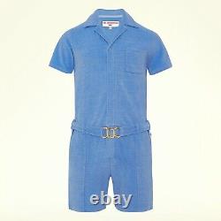 SEAN CONNERY GOLDFINGER Blue Towelling Playsuit Orlebar Brown James Bond 007 NEW