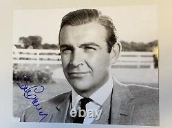 SEAN CONNERY HAND SIGNED AUTOGRAPH 8x10 PHOTO JAMES BOND 007 AUTOGRAPHED