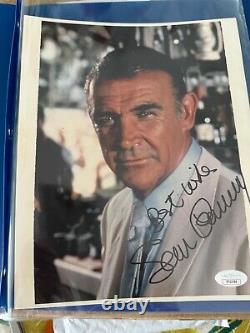 SEAN CONNERY Hand Signed Autographed 8x10 James Bond 007