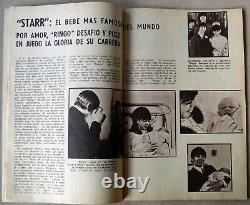 SEAN CONNERY JAMES BOND 007 Caricature RARE Magazine URUGUAY 1965