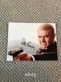 SEAN CONNERY JAMES BOND Never Say Never Signed Autographed 8x10 photo JSA LOA