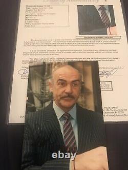 SEAN CONNERY JAMES BOND SIGNED JSA LOA RARE Photo Autographed 5x7 1/1 RARE