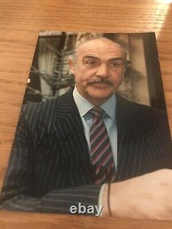 SEAN CONNERY JAMES BOND SIGNED JSA LOA RARE Photo Autographed 5x7 1/1 RARE