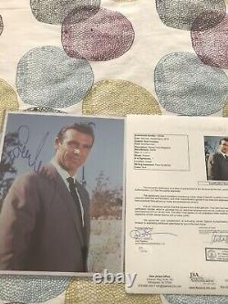 SEAN CONNERY James Bond 007 Signed Autographed PHOTO 8x10 JSA LOA RARE AUTHENTIC