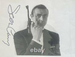 SEAN CONNERY James Bond 007 Signed Certified Autographed 8.5X11 Photo