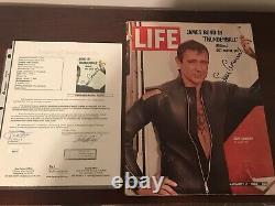 SEAN CONNERY James Bond JSA LOA Signed Autographed THUNDERBALL LIFE Vintage RARE
