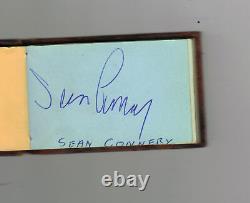 SEAN CONNERY ORIGINAL HAND-SIGNED ALBUM PAGE 007 JAMES BOND 1966 WithPROVENANCE