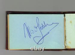 SEAN CONNERY ORIGINAL HAND-SIGNED ALBUM PAGE 007 JAMES BOND 1966 WithPROVENANCE