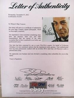 SEAN CONNERY SIGNED AUTOGRAPH 11x14 PHOTO JAMES BOND GOLDFINGER ICONIC PSA DNA