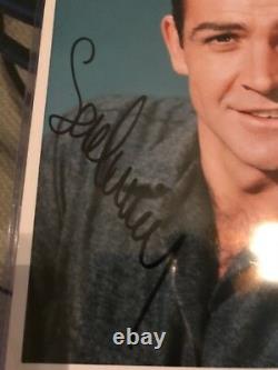 SEAN CONNERY SIGNED AUTOGRAPHED 8x10 PHOTO VINTAGE JSA LOA COA James Bond RARE