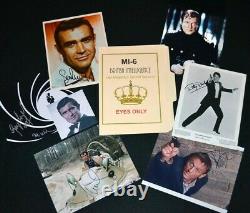 SEAN CONNERY Signed 007, 100 JAMES BOND Autographs, UACC, COA, DVD, Briefcase