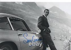 SEAN CONNERY Signed 12x8 Photo JAMES BOND GOLDFINGER & DR NO COA