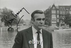 SEAN CONNERY Signed 12x8 Photo JAMES BOND GOLDFINGER & DR NO COA