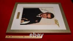 SEAN CONNERY Signed RARE 11x14 007 Bond AUTOGRAPH, COA, UACC, Frame, DVD, STATUE