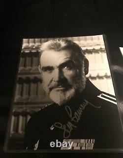 SEAN CONNERY The Hunt For Red October Signed Auto PHOTO 8x10 JSA LOA JAMES BOND