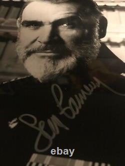 SEAN CONNERY The Hunt For Red October Signed Auto PHOTO 8x10 JSA LOA JAMES BOND