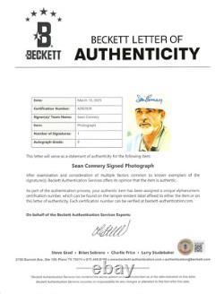 SEAN CONNERY signed 8x10 autographed photo / COA (Beckett) JAMES BOND 007