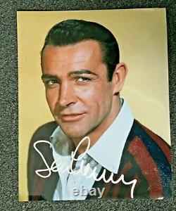 SEAN CONNERY signed autographed 8x10 photo COA James Bond 007 actor