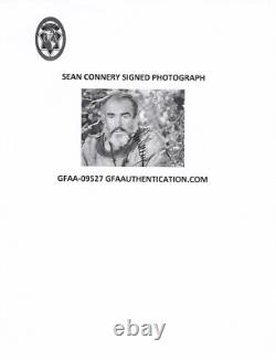 SEAN CONNERY signed from ROBIN & MARIAN + James Bond + full GFA documentation