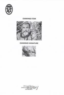 SEAN CONNERY signed from ROBIN & MARIAN + James Bond + full GFA documentation