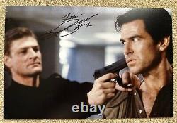 SIGNED SEAN BEAN 12x8 PHOTO RARE JAMES BOND 007 GOLDENEYE