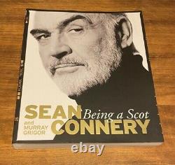 SIGNED Sean Connery Being A Scot Book. New Never Been Read. James Bond