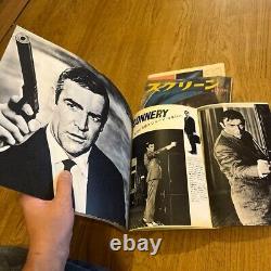 Screen Magazine 007 James Bond Sean Connery Extra 1967 Movie Magazine from japan