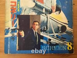 Screen Magazine 007 James Bond Sean Connery Extra 1967 from japan Movie Magazine
