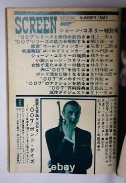 Screen magazine 007 James Bond Sean Connery special May 1965 Used japan