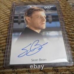 Sean Bean as Alec Trevelyan JAMES BOND 007 50th Anniversary Autograph Card Auto