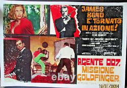 Sean Connery, As James Bond 007, H. Blackman (goldfinger) Rare Ver Poster # 3