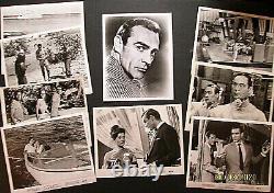 Sean Connery As James Bond 007 (dr. No) Original Photo Set (1st Bond Film)