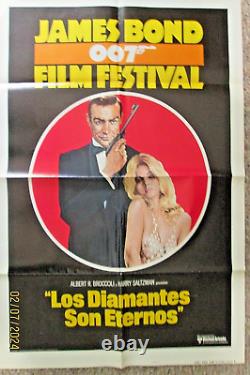 Sean Connery As James Bond 007 (james Bond Film Festival) Orig, Movie Poster