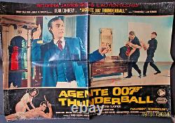 Sean Connery As James Bond 007 (thunderbal) Rare Version Movie Poster