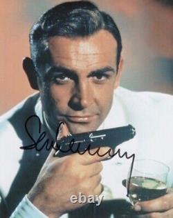 Sean Connery As James Bond 8 X 10 Signed Color Photo Photo