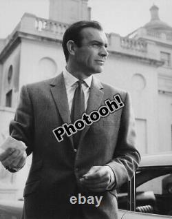 Sean Connery As James Bond Celebrity B&W REPRINT RP #9655