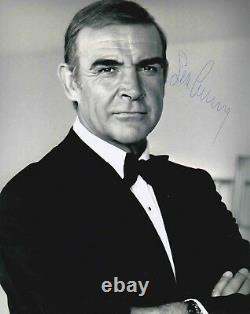 Sean Connery Authentic Signed James Bond 007 10x8 Photo Aftal#198