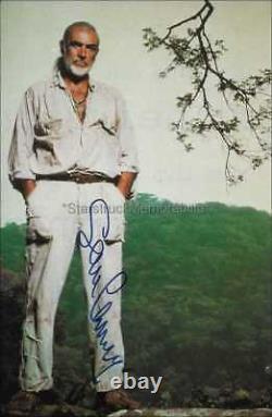 Sean Connery Autograph James Bond, Medicine Man Hand Signed 11x7 Magazine Page