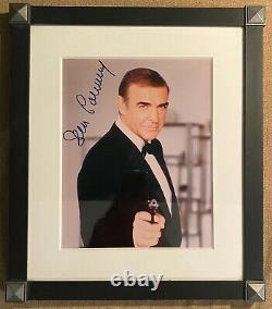 Sean Connery Autograph Signed Auto James Bond 007 Photo Framed COA