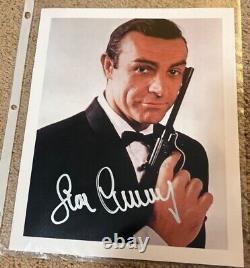 Sean Connery Autographed 8 x 10 Photo James Bond 007 HIGH QUALITY
