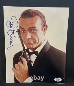 Sean Connery Autographed 8x10 Photograph JAMES BOND 007 PSA DNA