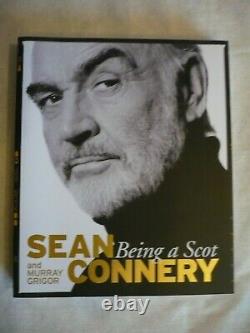 Sean Connery Being A Scot Signed Autograph Book Official Plate Mint James Bond